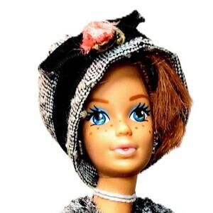 Beautiful Ginger Midge with a Sophisticated Haircut & Designer Suit